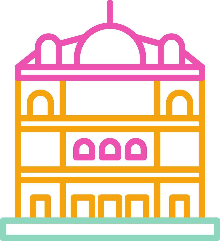 Palais Garnier Parisian Landmark Graphic vector