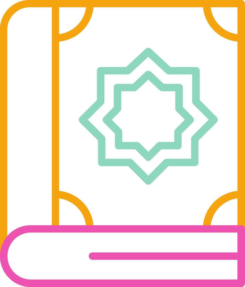 Quran Icon Quran Book Islam vector