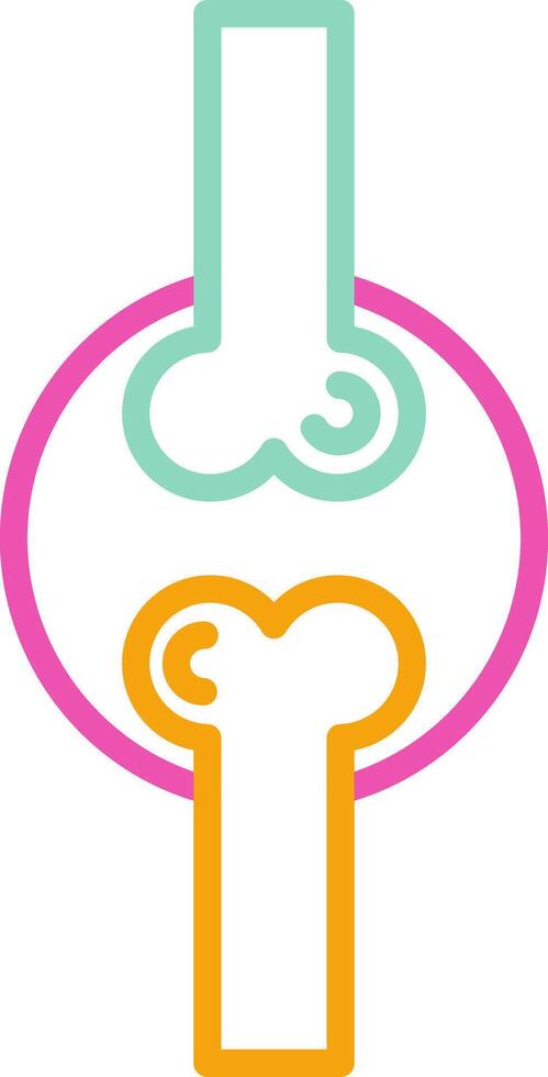 Herniated Disc Spine Disorder Symbol vector