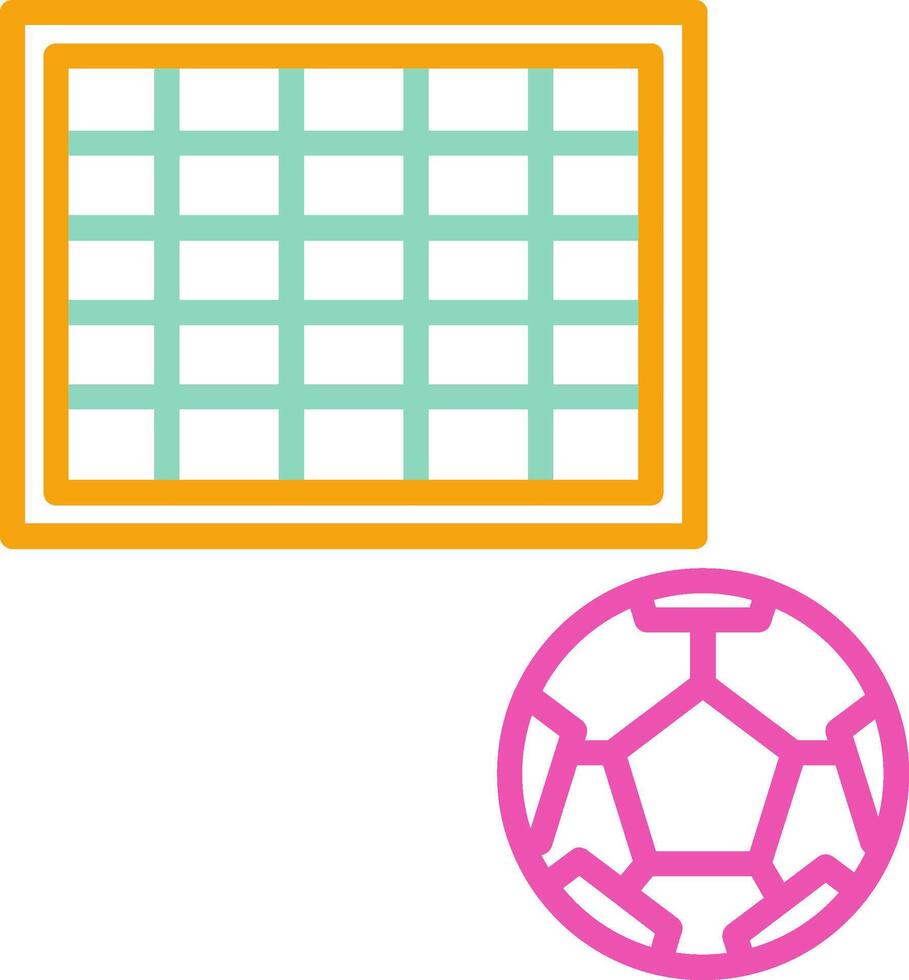 Goal Icon Goal Score Net vector