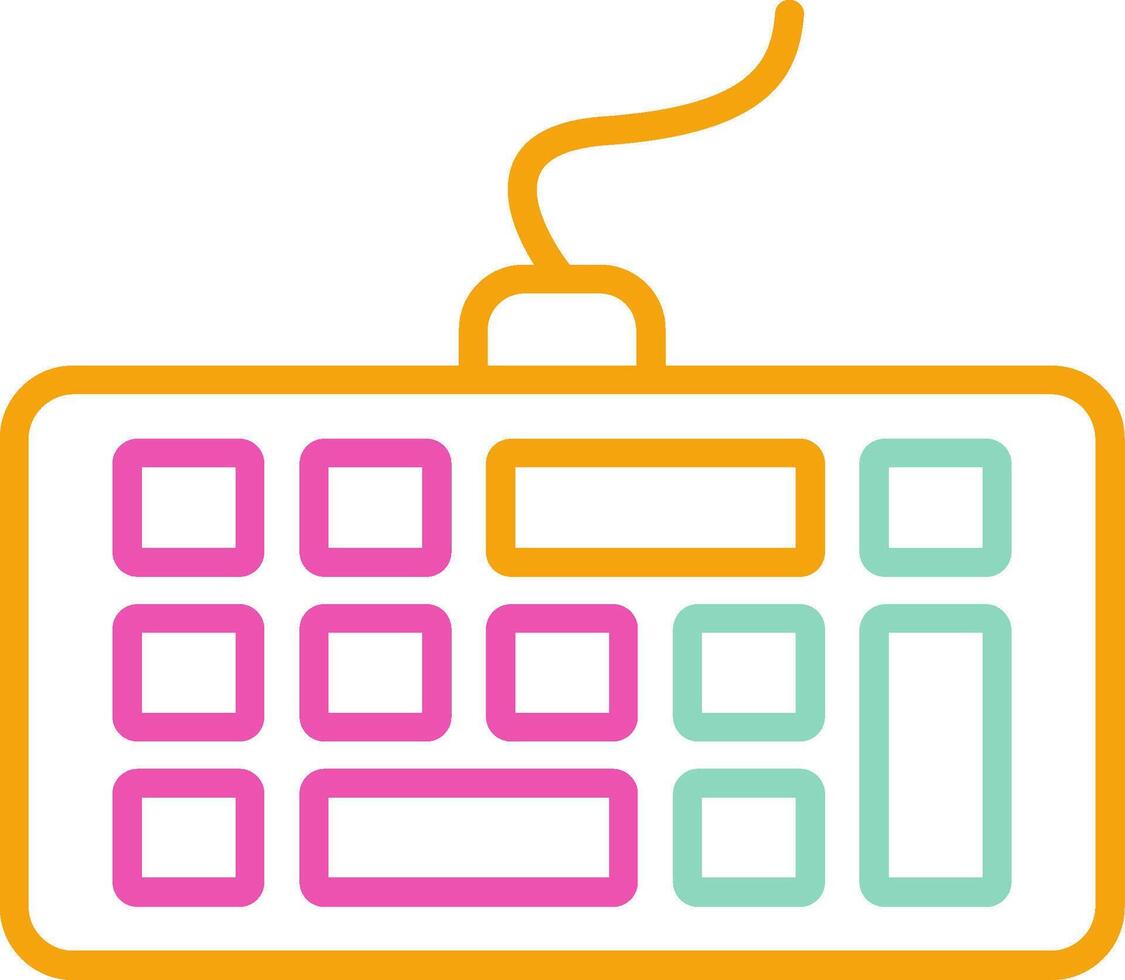 Keyboard Icon Keyboard Typing Input vector