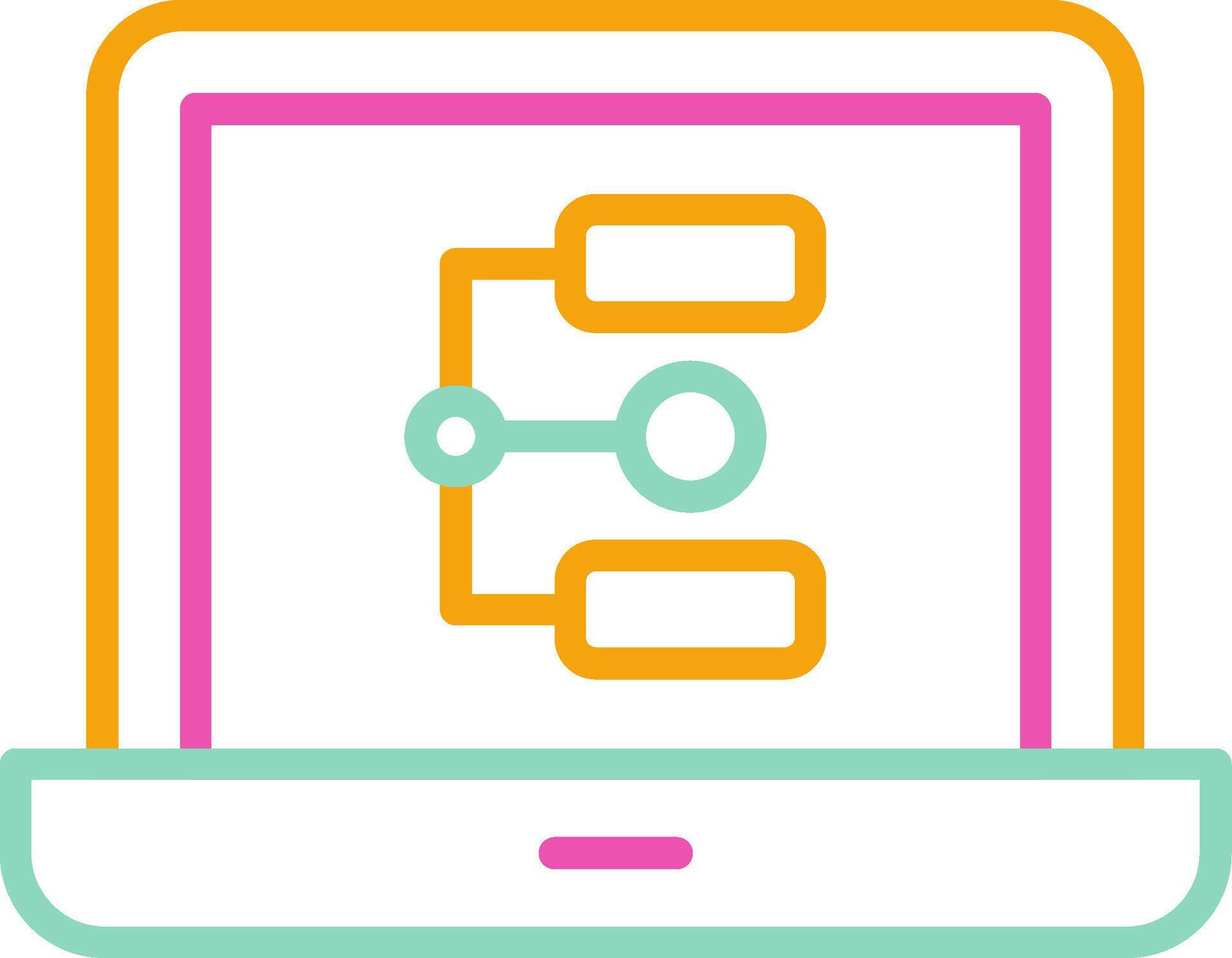 Workflow Icon Process Flow Task Sequence Work System 68059064 Vector ...