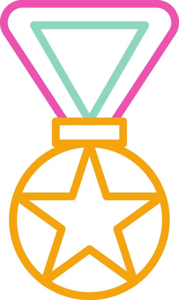 Medal Icon Award Prize Recognition vector