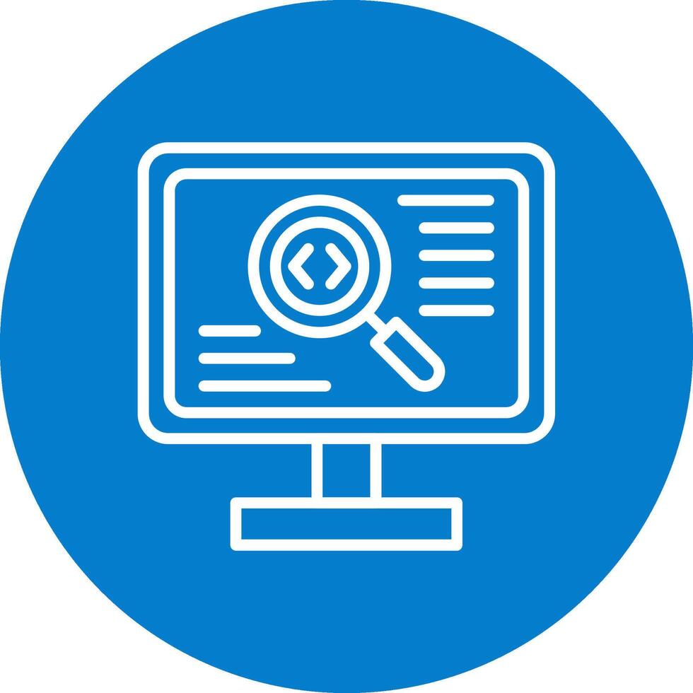 Code Review Elegant Modern Shape Symbol vector