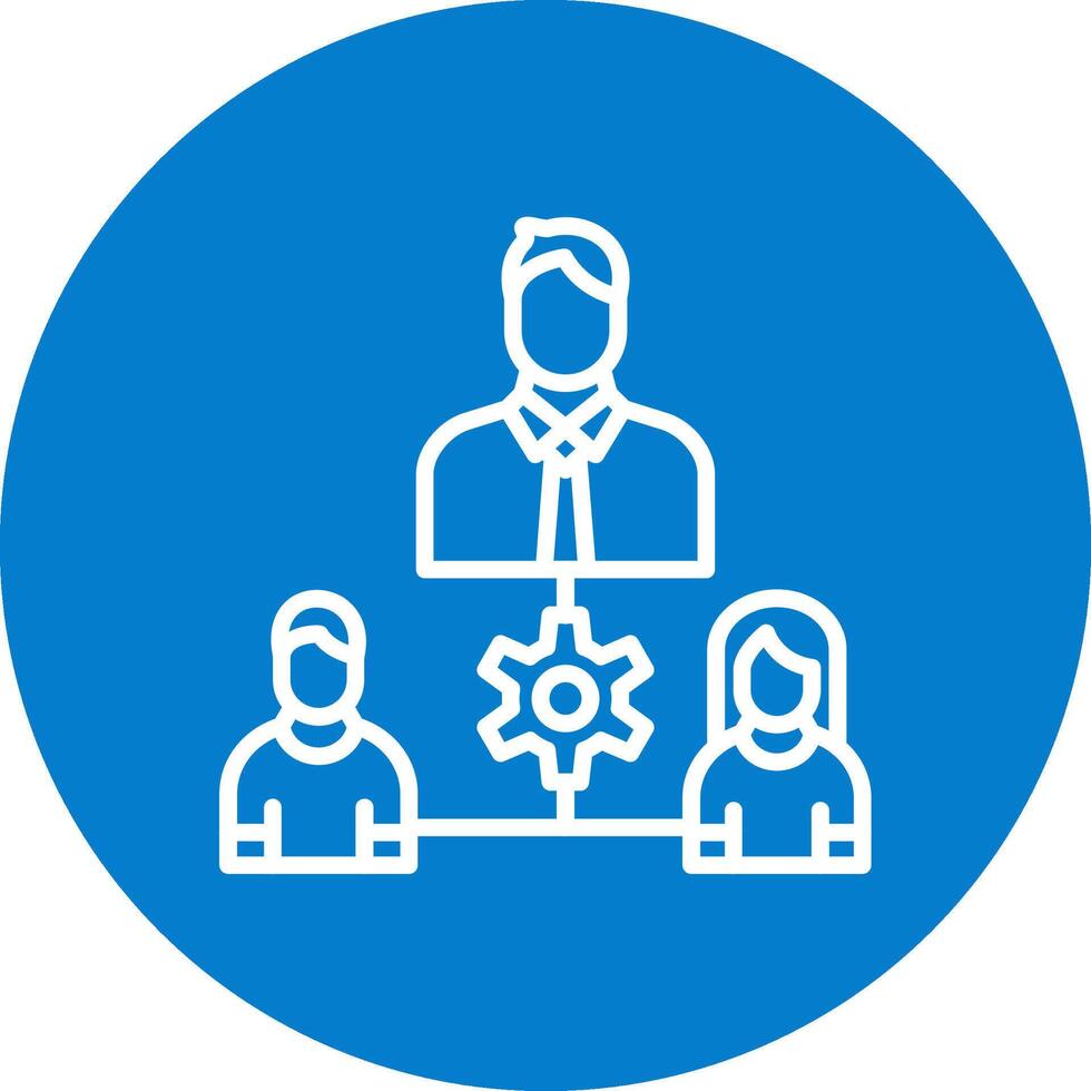 Team Management Minimal Interface Design Badge vector