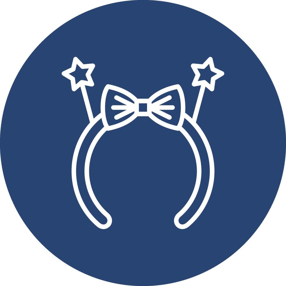Headband Subtle Modern UI Graphic vector