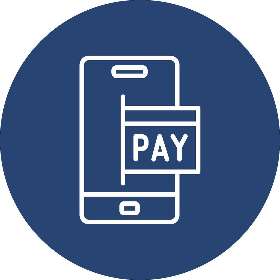 Payment Method Sharp Linear Design Mark vector