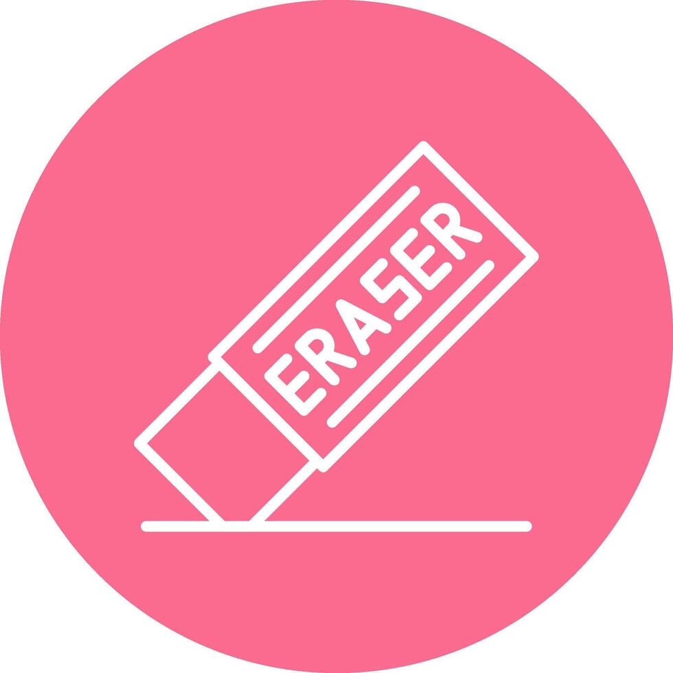 Eraser Illustrated Design Concept Graphic vector