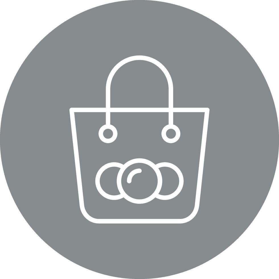 bolso código establecido ui símbolo vector