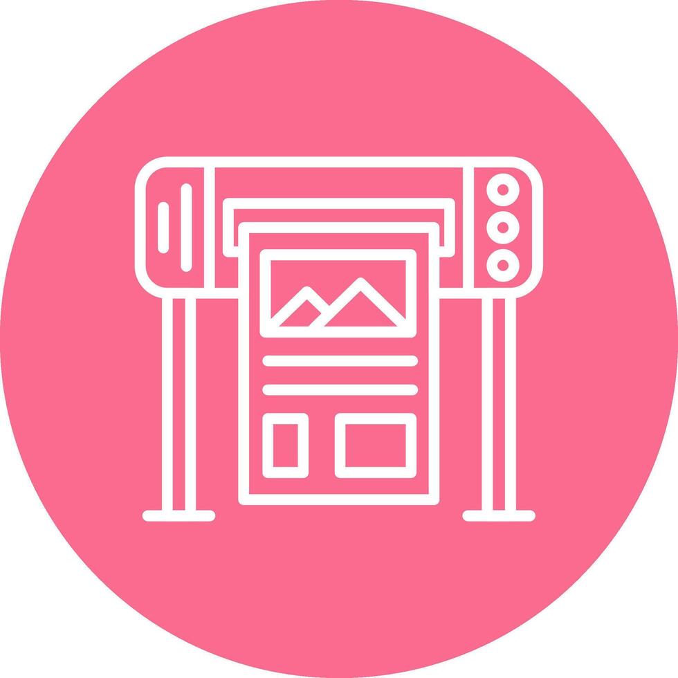 Plotter Clean Sketch Based Form vector