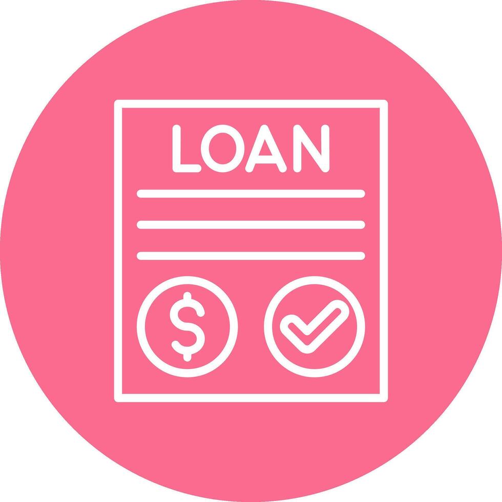 Loan Mobile App UI Illustration vector