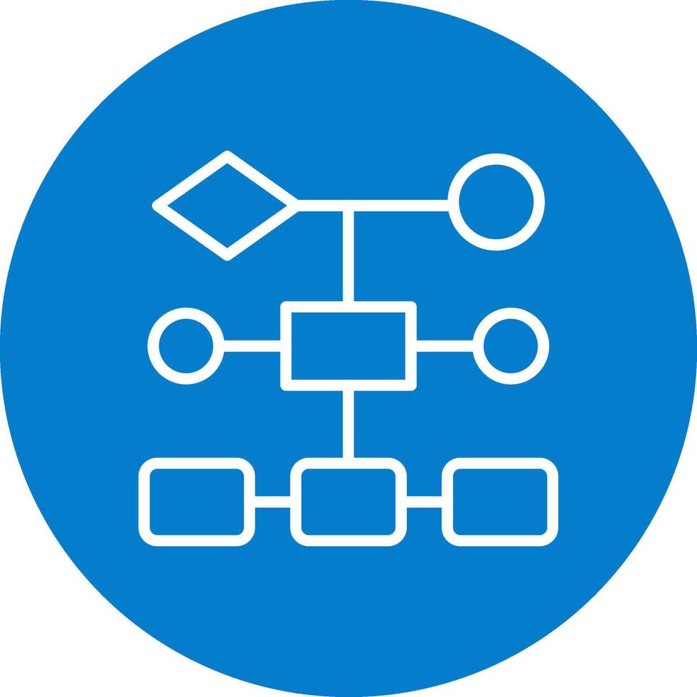 Flowchart Interactive User Interface Design vector