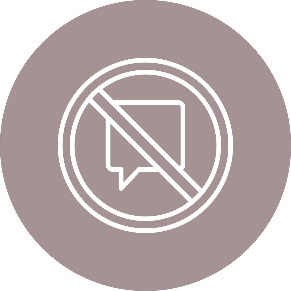 No Talk Custom UI Line Element vector
