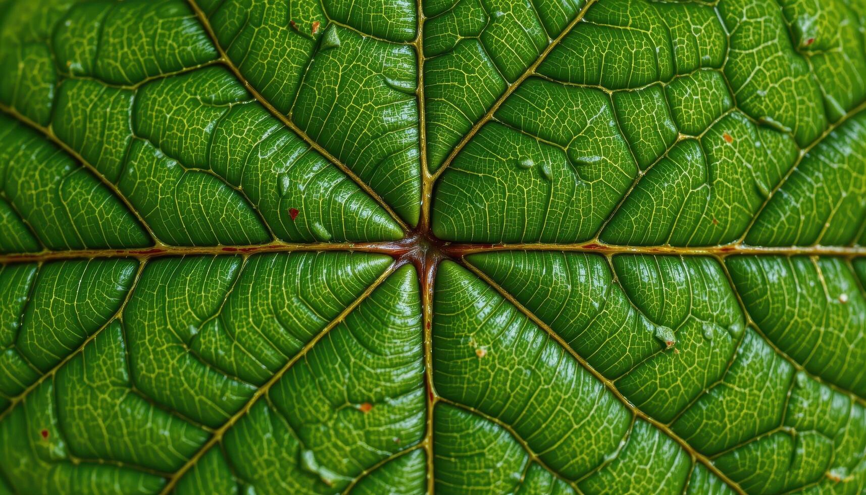 close up view of a cinnamon leaf with a smooth matte surface and a thick central vein. photo