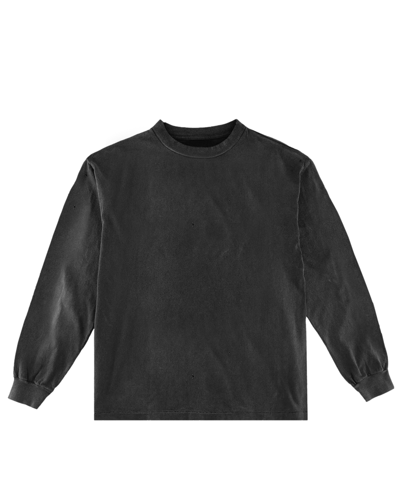 Reguler Faded Longsleeve Mockup png