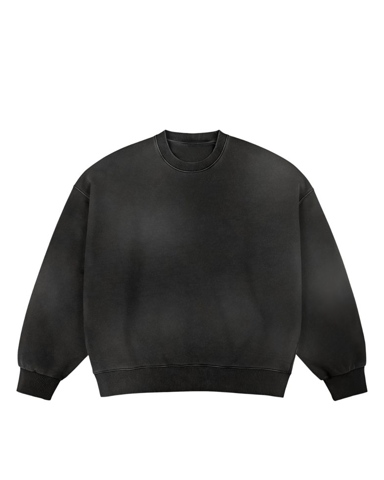 Black Crewneck Mockup png
