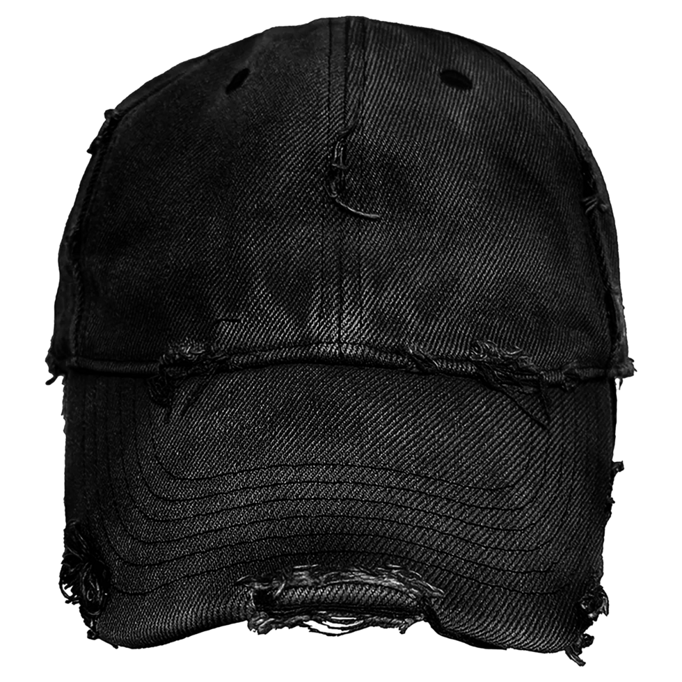 Distressed Hat Mockup png