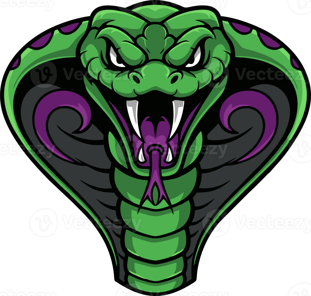 Toxic Serpent Snake Mascot Logo png