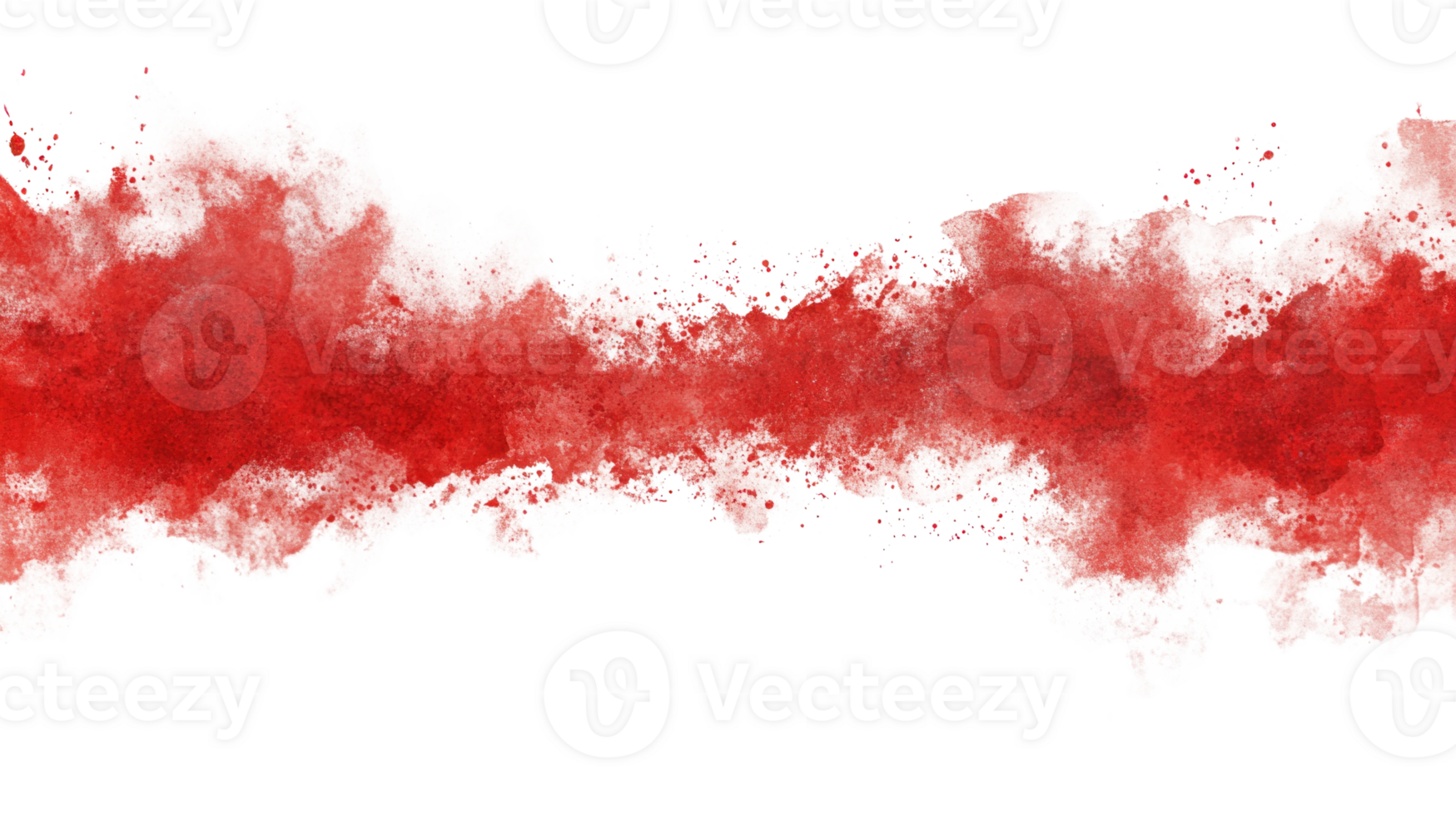 Bold red paint splashes create an artistic backdrop for creative designs and projects png