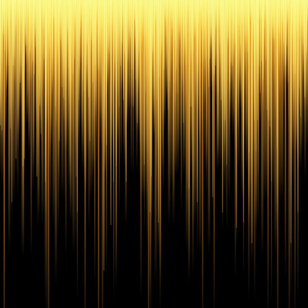Abstract background with gold rays design vector