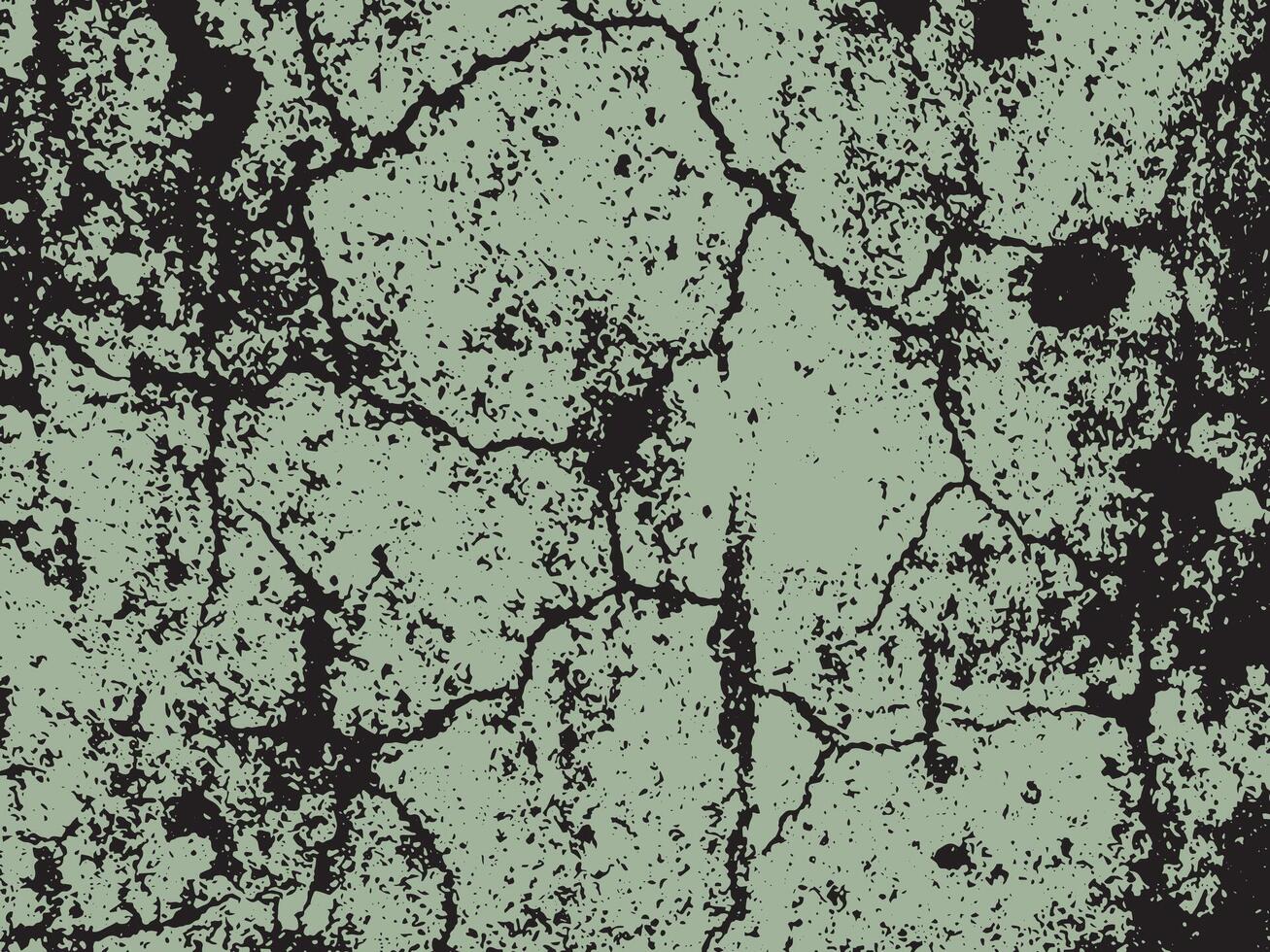 Abstract textured background with cracked patterns and distressed grunge elements in a two tone color scheme silhouette vector