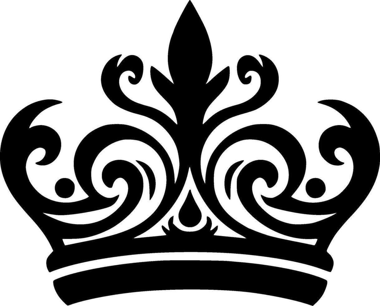 Premium Quality Crown Design T-Shirt Mug - Royalty Statement Apparel - Ideal Gift for Kings and Queens Black and White illustration vector