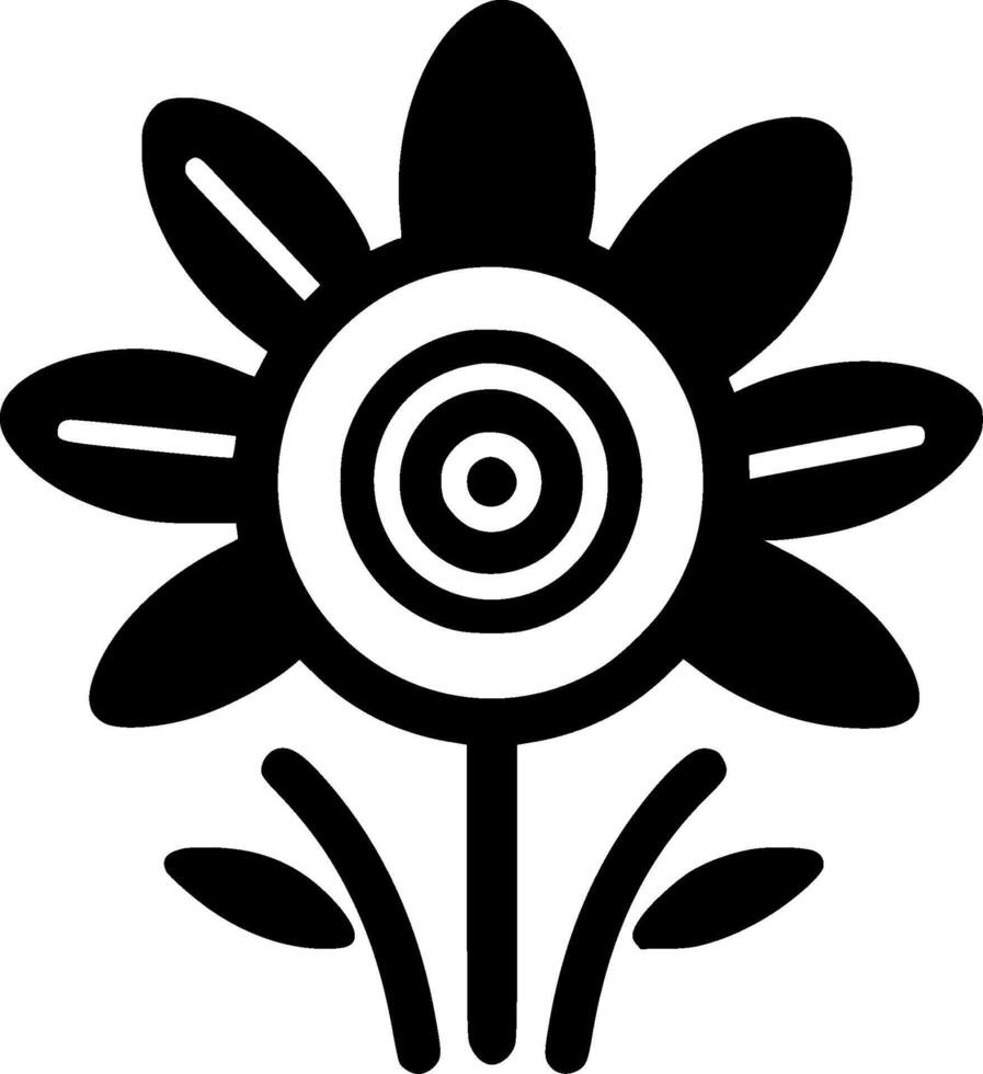 Premium Floral Design T-Shirt - Elegant Flower Art - Quality Print on Mug and Apparel - Unique Gift for Flower Lovers - Stylish, Trendy and Eye-Catching Merchandise Black and White illustration vector