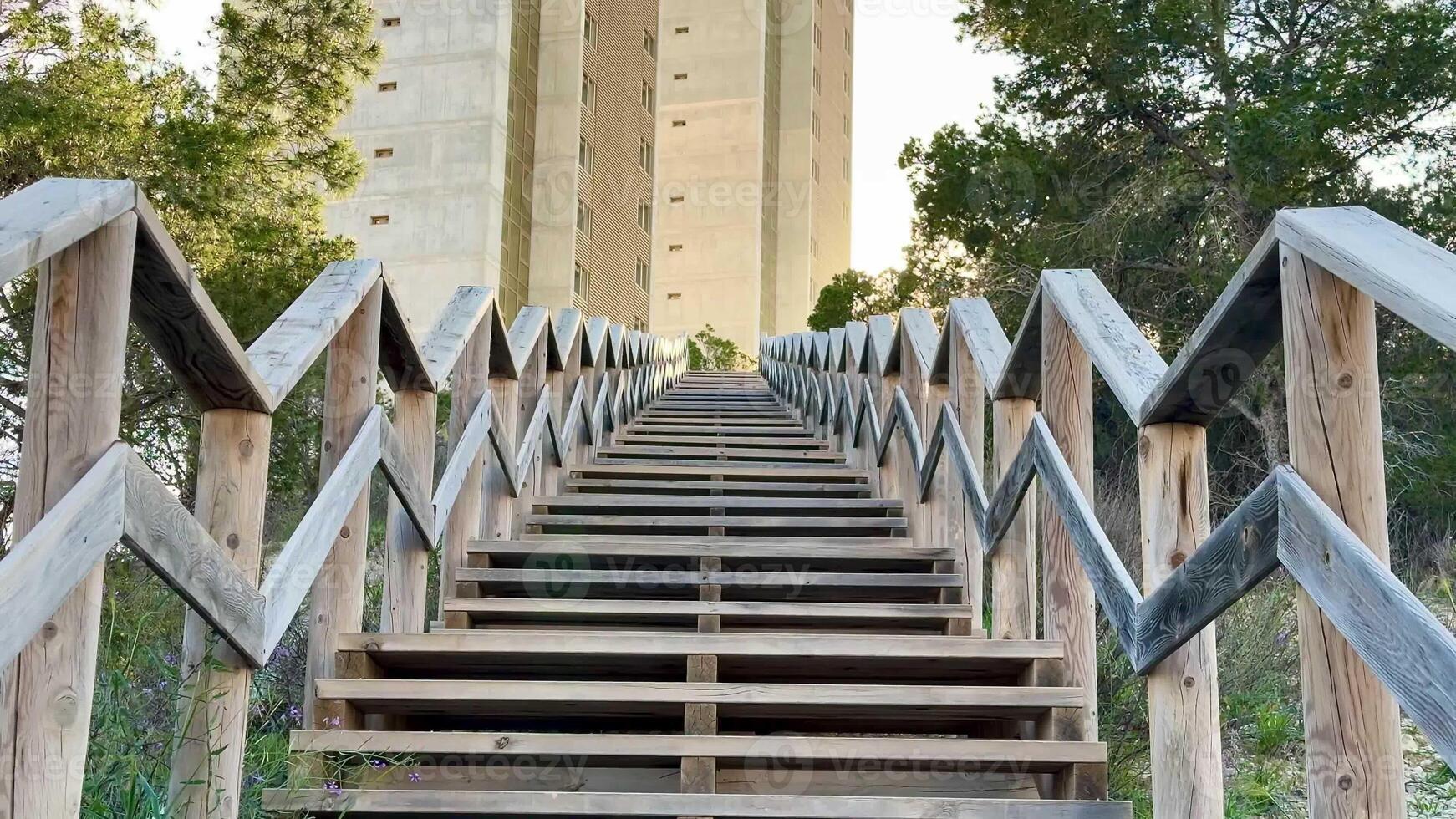 Discover the aweinspiring and impressive design of this towering structure that leads to breathtaking views photo
