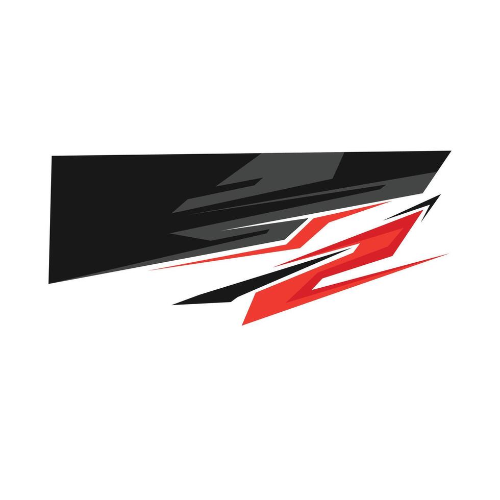 decal livery design for racing car body wraps vector