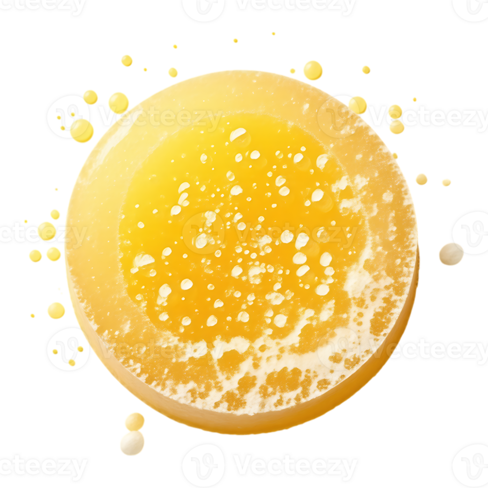 Glowing Sphere with Liquid Elements png