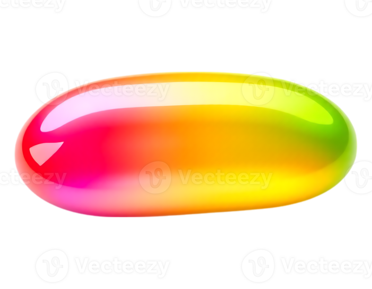 Vibrant Gradient Blob png