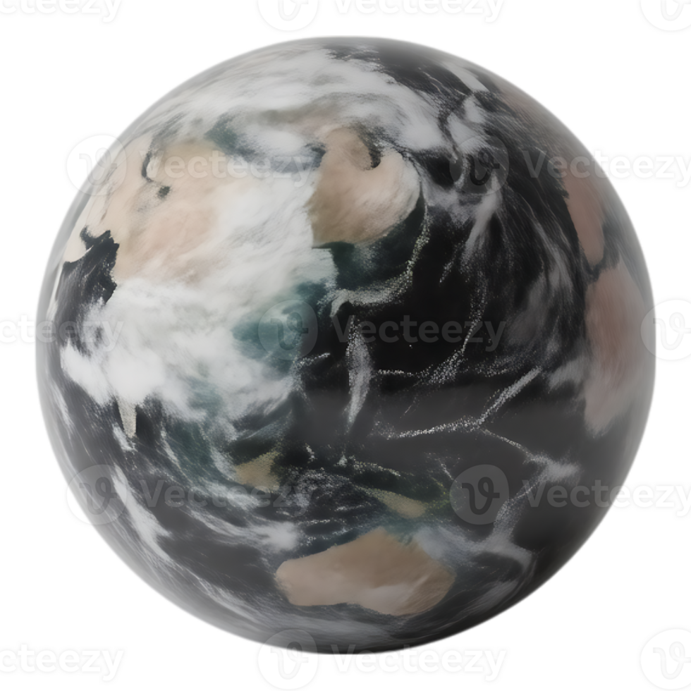 Earth Globe with Transparent Background png
