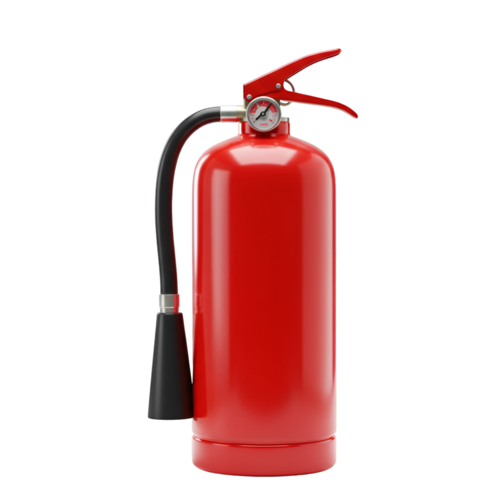 Red Fire Extinguisher Safety Equipment code png