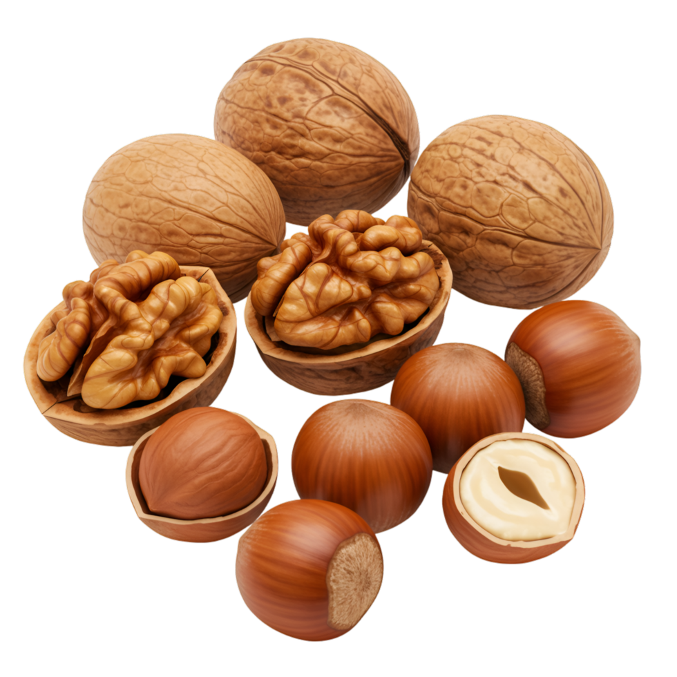 Brown Walnuts Nuts Healthy Snack Food png