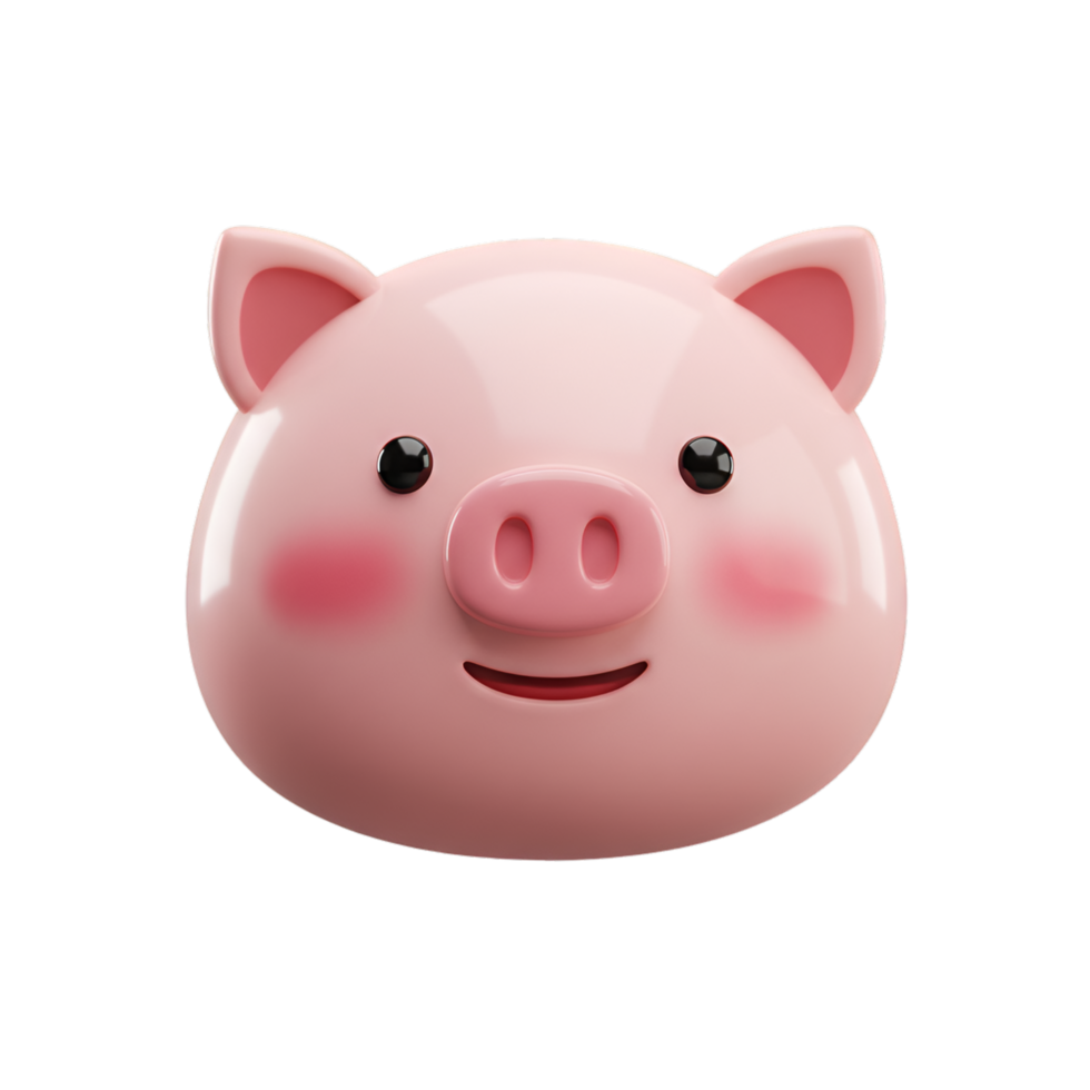 Pink Pig Snout Close Up png