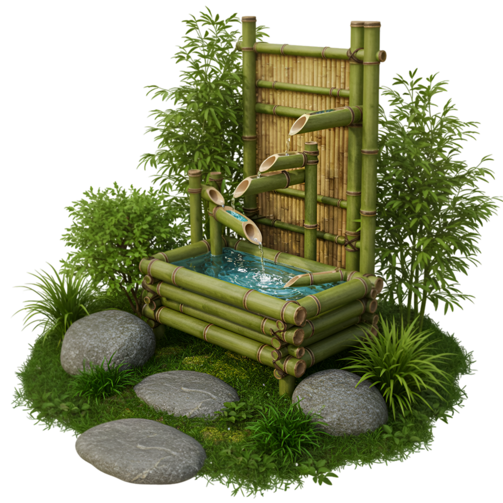 Green plants growing in natural garden or forest environment environment png