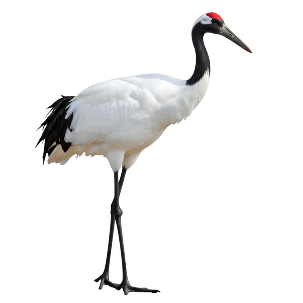 Gray heron bird with long neck and wetland habitat png