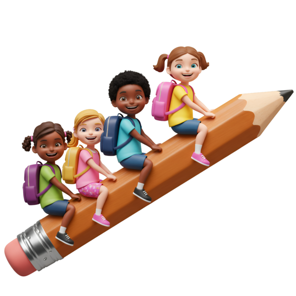 Children sledding with winter outdoor fun and snow activity png