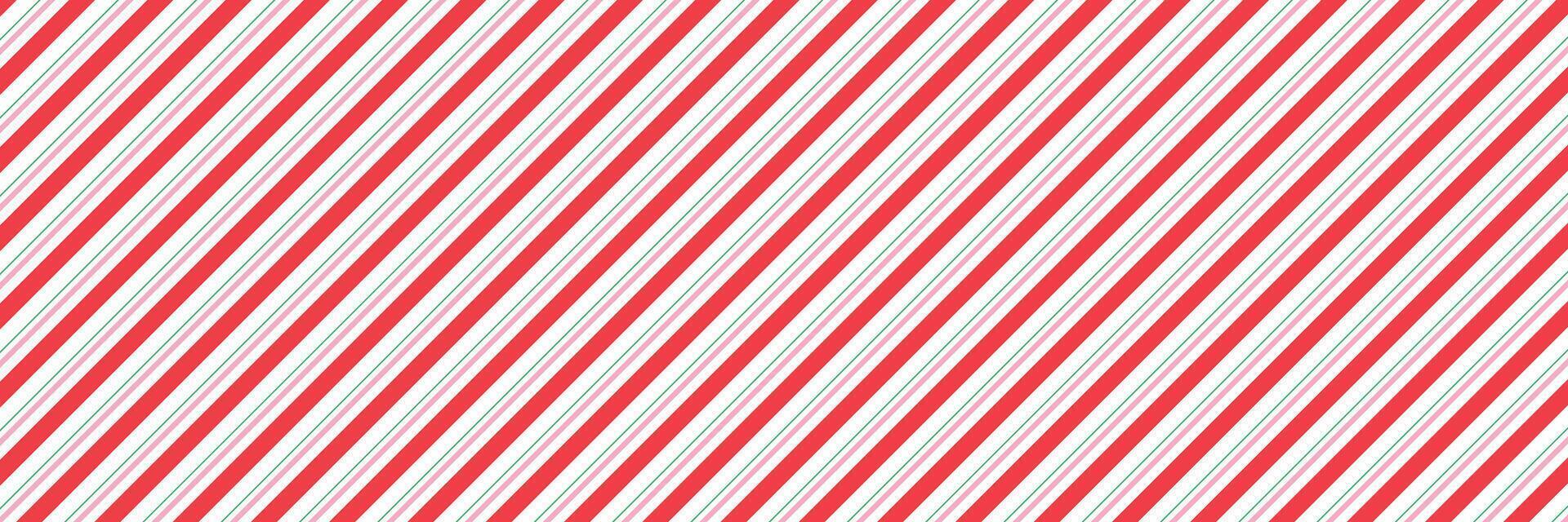 Candy cane seamless pattern background illustration. vector