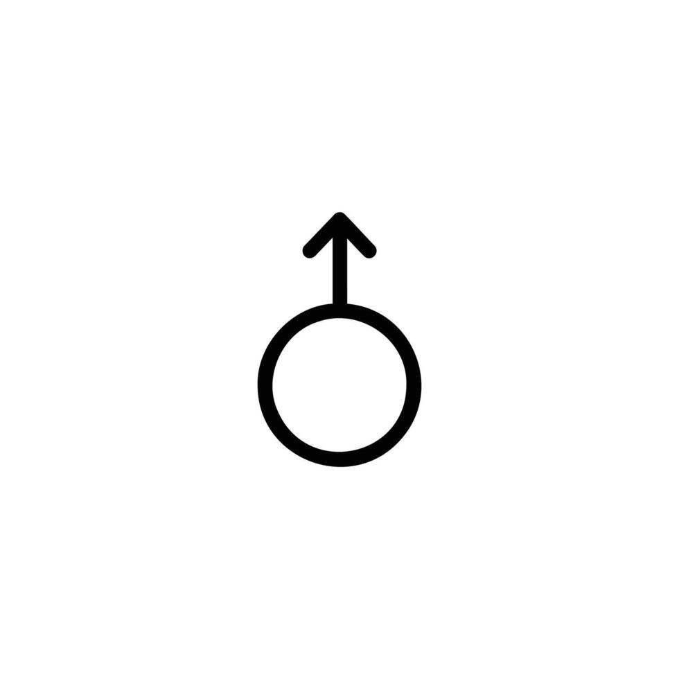 Swipe Up Touch Gesture Monoline Icon vector