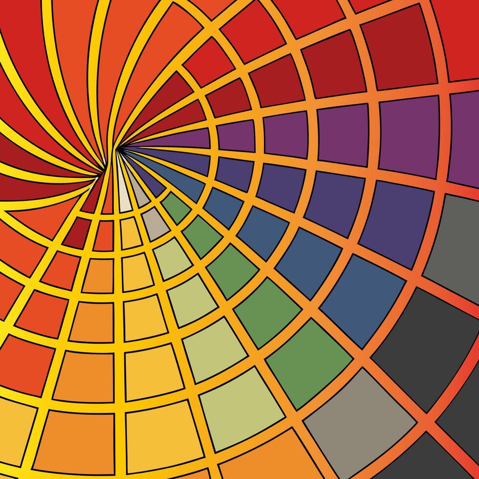 Fascinating Abstract Spiral vector
