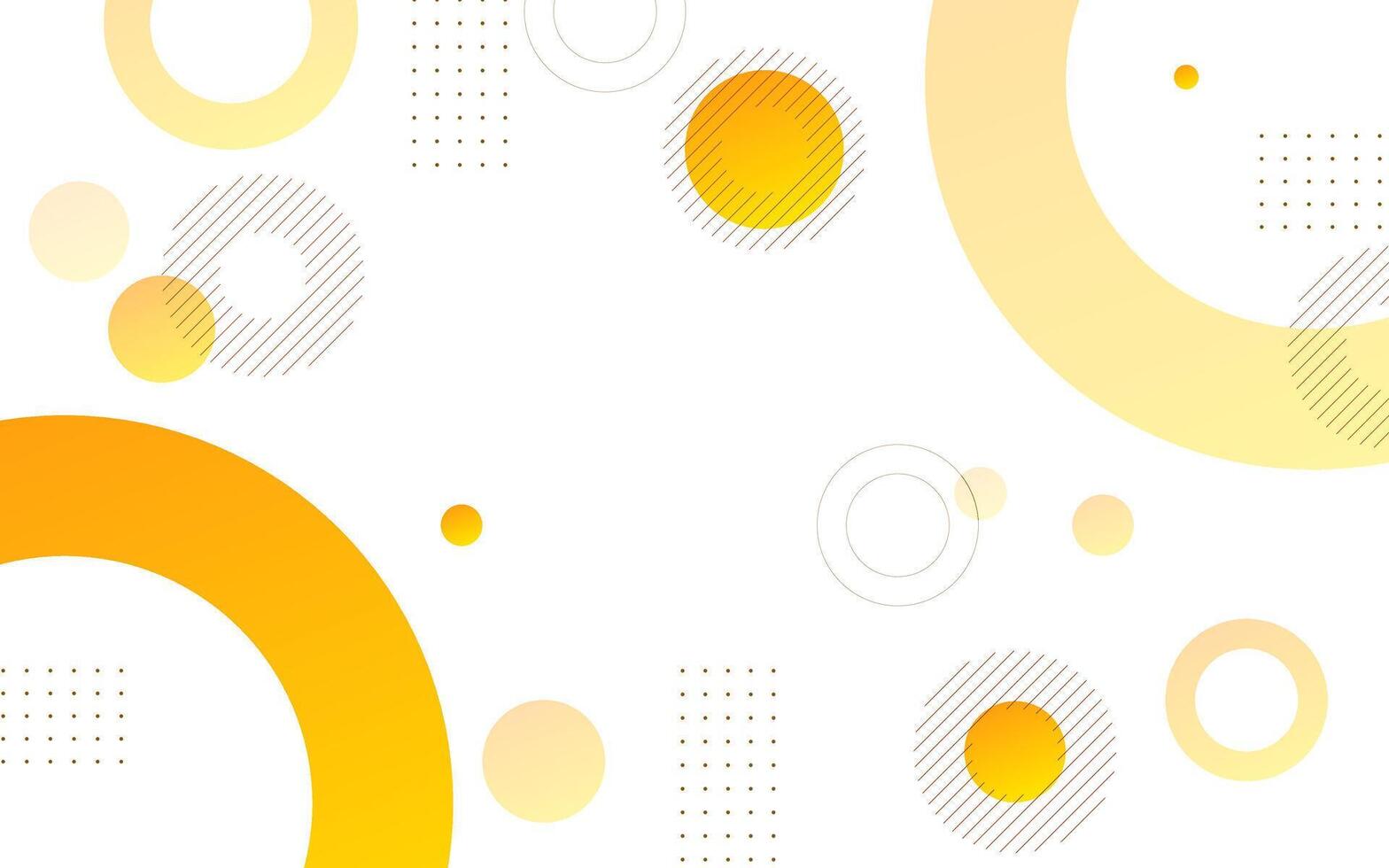 modern abstract background orange and yellow gradations memphis background.with circle shape.simple design. eps 10 vector