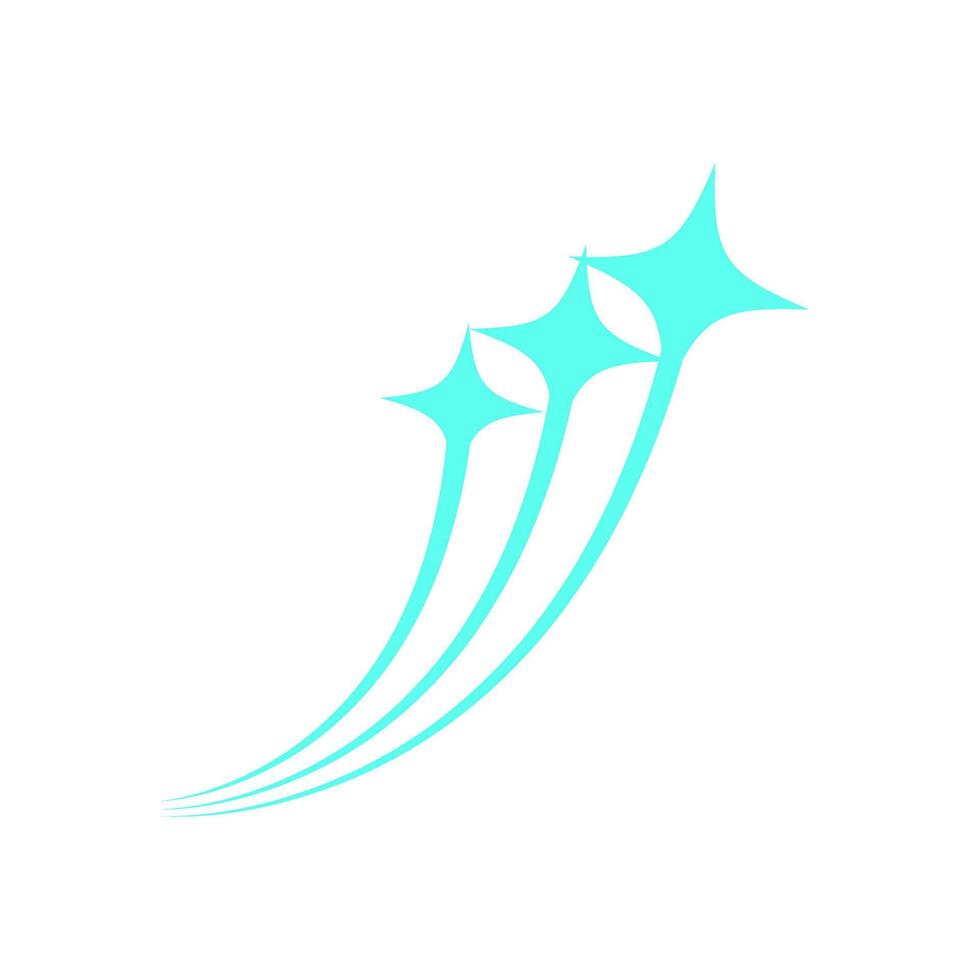 Cool Y2K comet shape. Modern abstract symbol with retro shape. Space icon, trendy graphic, and bold design. Ideal for 90s nostalgia, decoration, and shape collection. vector