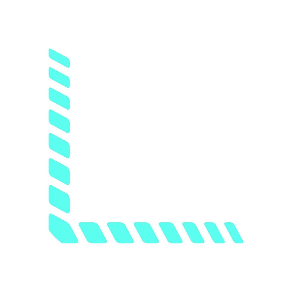 Y2K retro frame element. Abstract shape in a modern flat style. Graphic icon of the 90s, digital design for contemporary decoration and trendy usage. vector