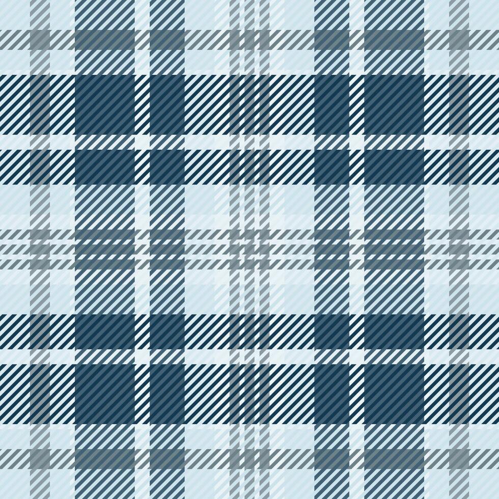 Elegant blue and white plaid pattern. Subtle texture and soft color palette create a calming, sophisticated design ideal for textiles, website backgrounds, or stationery. vector