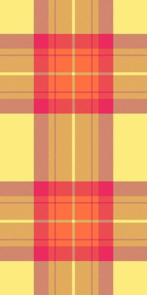 Vibrant pastel plaid pattern. Perfect for textile design, fashion, websites, or branding. This cheerful, seamless texture evokes feelings of warmth and optimism. vector