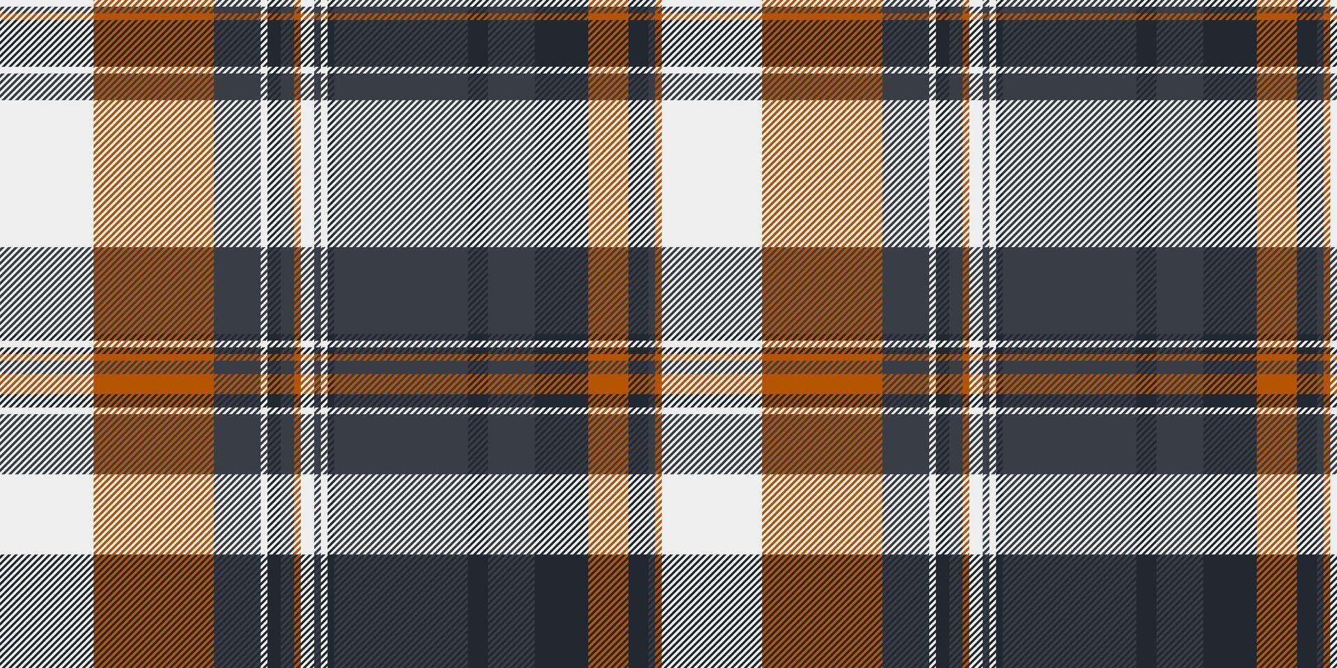 Vertical plaid tartan background, close-up fabric pattern . Vichy textile texture seamless check in dark and white colors. vector