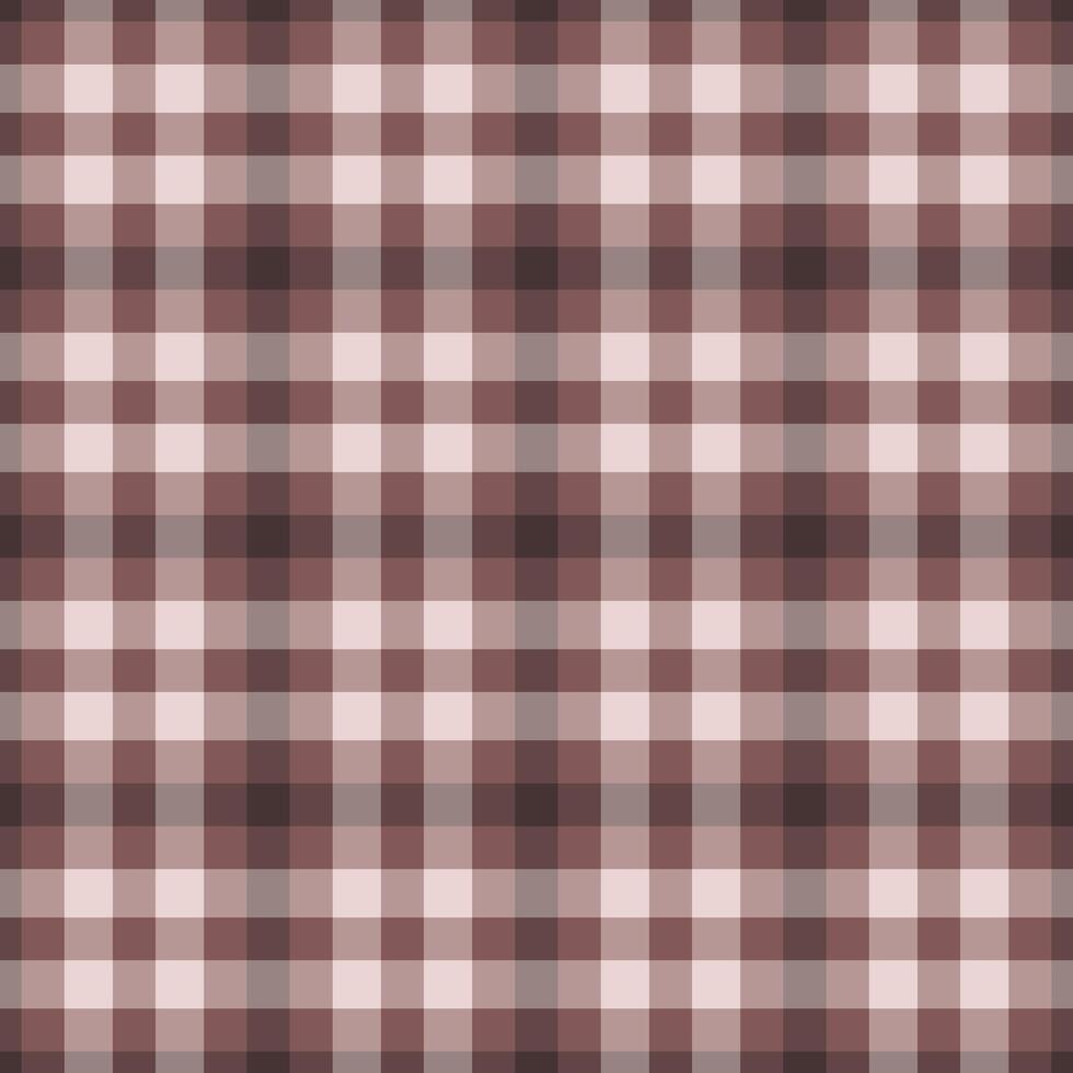 Subtle mauve and brown gingham check pattern. Perfect for backgrounds, textiles, or packaging design, this versatile image evokes a sense of rustic charm and understated elegance. vector