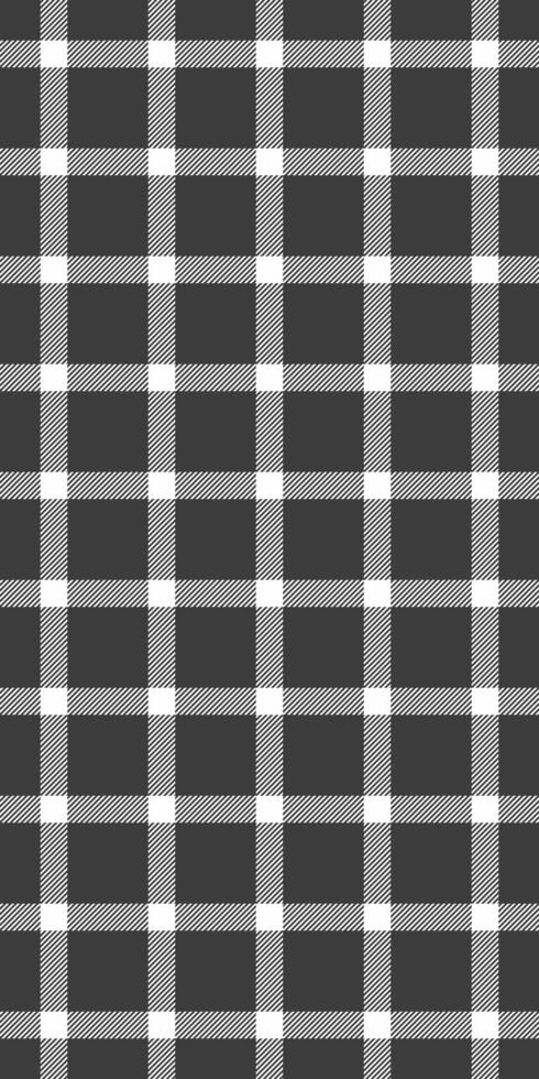 Classic black and white plaid pattern. Perfect for textile designs, website backgrounds, or adding a touch of timeless style to your projects. vector