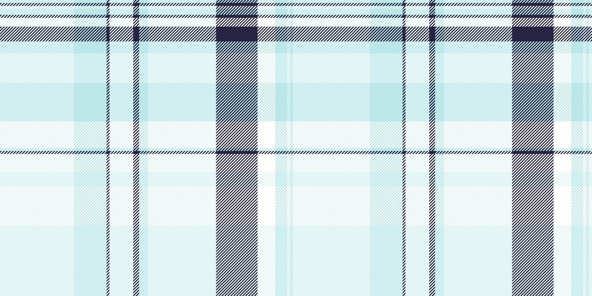 Elegant pastel blue and white plaid pattern. Perfect for textile design, fashion, websites, or backgrounds. Subtle texture and calming color palette evoke a sense of serenity and sophistication. vector